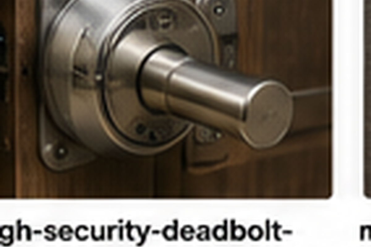 High Security Deadbolt Installation Margate