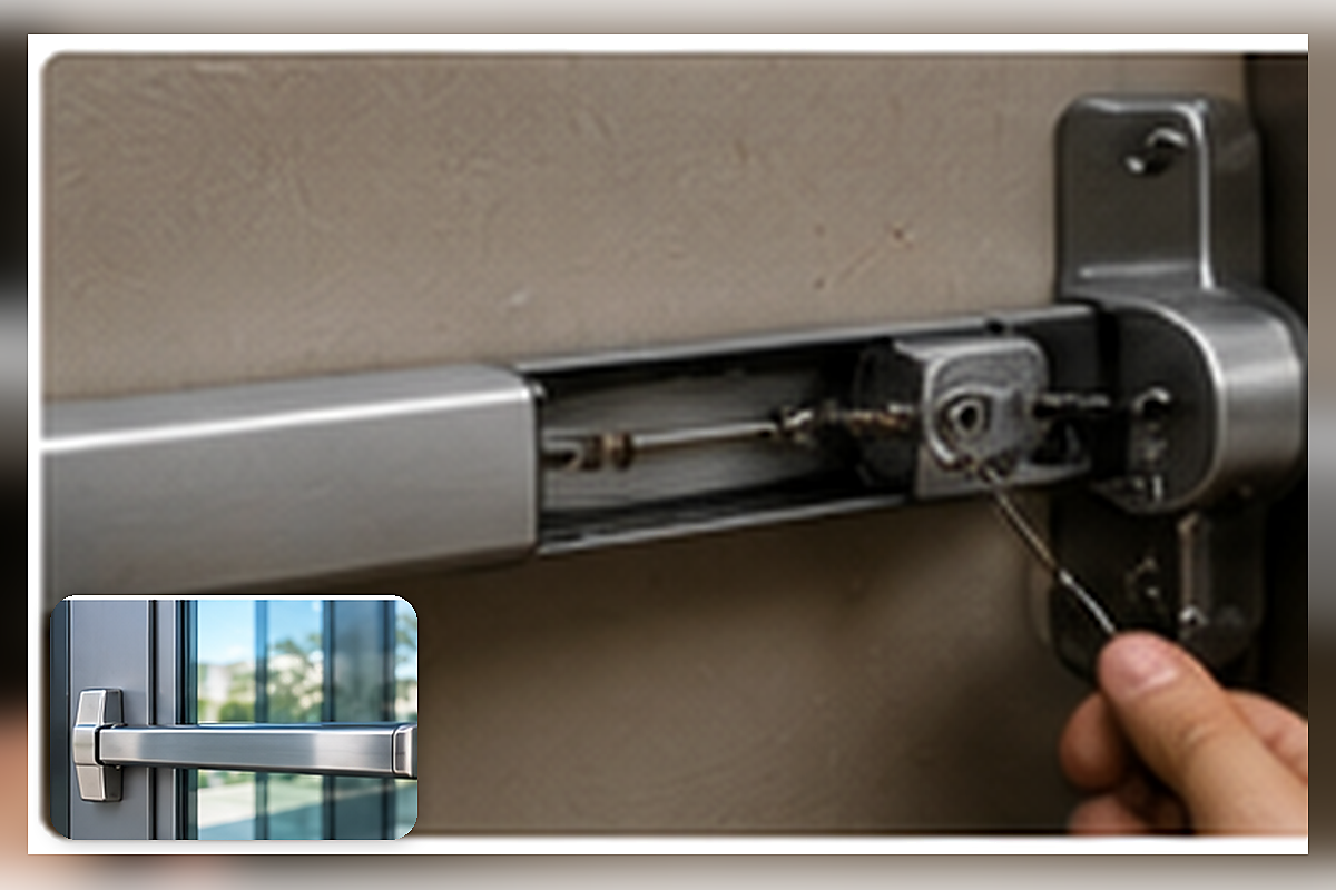 Panic Bar Lever Trim Installation Harbordale